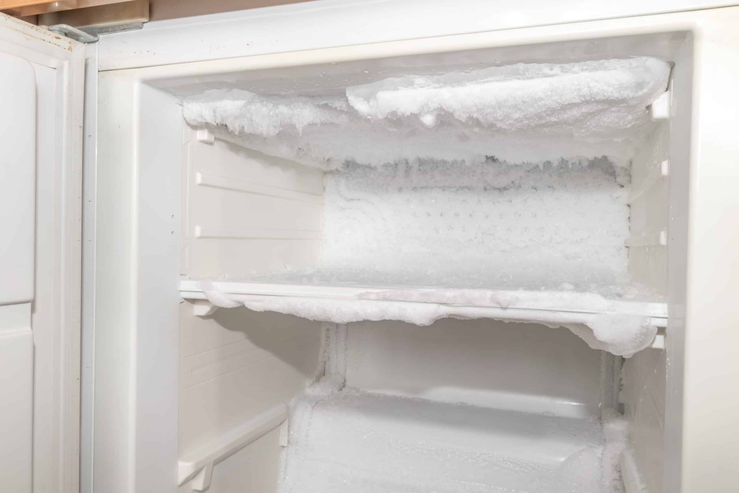 Mit Alufolie aus dem Gefrierschrank nehmen